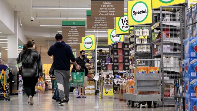 Australians are spending more on groceries amid the cost-of-living crisis and are having to make sacrifices, the watchdog says. Picture: NCA NewsWire / David Geraghty