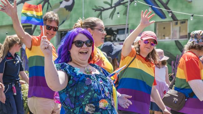 TAS Pride Parade. Picture: Caroline Tan