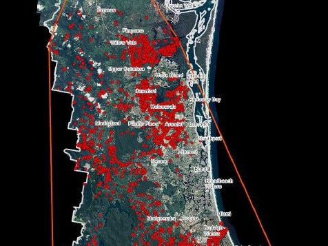 Historical koala records for the Gold Coast.