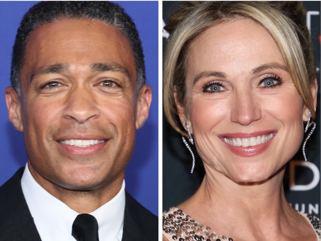 Good Morning America hosts TJ Holmes and Amy Robach.