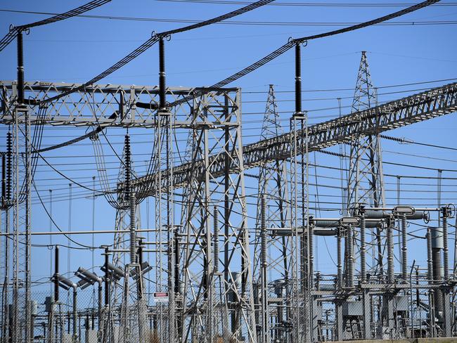 High voltage electricity transmission lines are seen at the Liddell Power Station in Muswellbrook, New South Wales, Tuesday, September 19, 2017. Owner AGL has announced they plan to close the ageing coal fired power station in 2022, but Prime Minister Malcolm Turnbull is pushing for the plant to remain open. (AAP Image/Dan Himbrechts) NO ARCHIVING