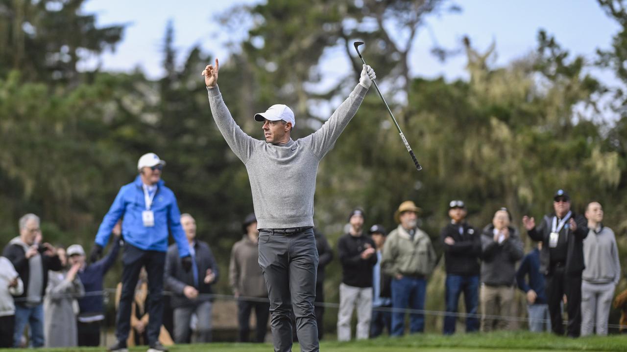 ‘Unbelievable!’: Rory makes slam dunk ace in what could be a promising omen post image