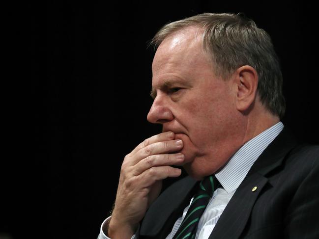 Former Treasurer Peter Costello at the ANU campus for the launch of a new book, Changing Fortunes: A History of the Australian Treasury, which examines how Treasury has evolved: in its economic thinking and with its influence on policy. Picture Gary Ramage