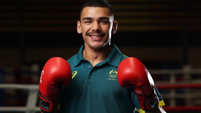 Boxing didn’t come easy for Callum, but he overcame and is now ready to make Olympic history. Picture: Matt King/Getty Images for AOC)