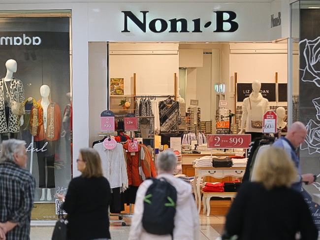 SYDNEY, AUSTRALIA - NewsWire Photos AUGUST 26, 2020:  A Noni-B retail store is seen in a shopping centre in Sydney. Picture: NCA NewsWire / Steven Saphore