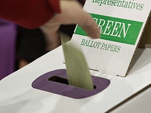 Federal election voting generic