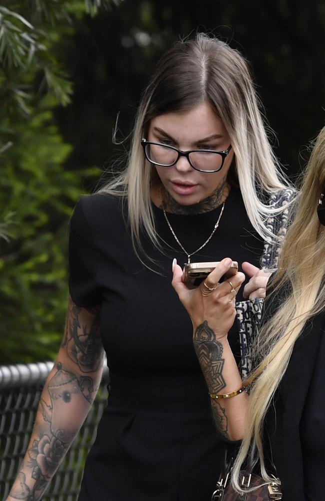 Gold Coast mother Shanade Zaulich at the inquest into the death of her 11-year-old son, Tristian Frahm, who would be turning 15 in 2025.