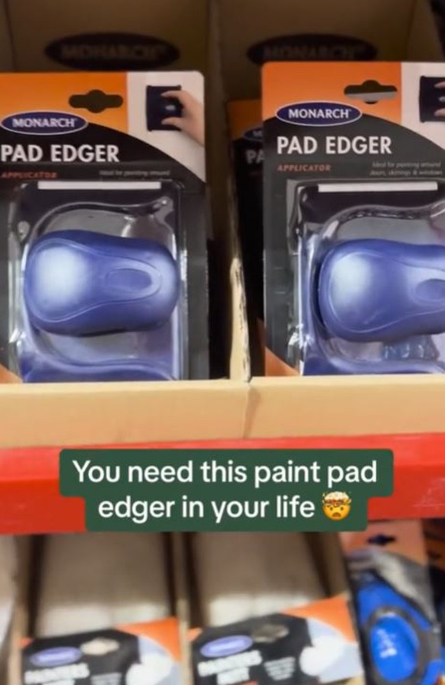 Bunnings stocks Monarch Paint Edger for $8.50. Picture: TikTok/Bunnings