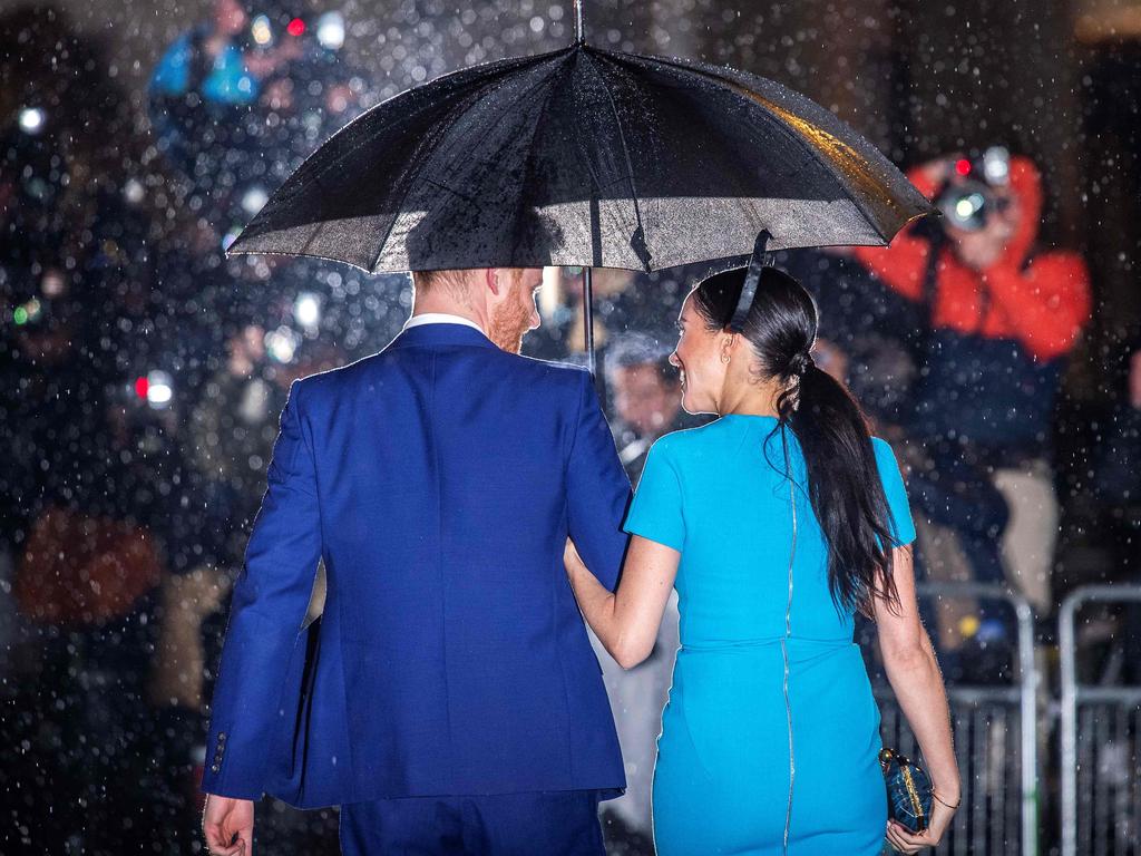 Harry and Meghan’s final royal tour attracted plenty of attention. Picture: Justin Tallis/AFP