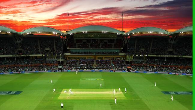 There are hopes a crowd of up to 27,000 could attend next month’s day-night Test at Adelaide Oval. Picture: Cameron Spencer/Getty Images