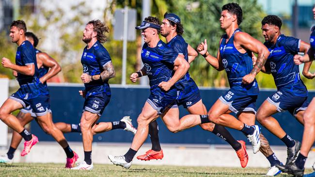 North Queensland Cowboys forward Kai O'Donnell during pre-season training. Picture: Alix Sweeney / North Queensland Cowboys.