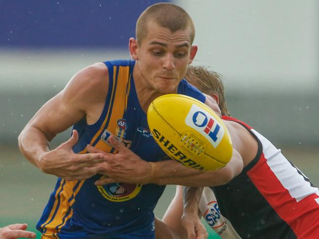 Marcus Totham stood out for Wanderers against Buffs. Picture: Glenn Campbell