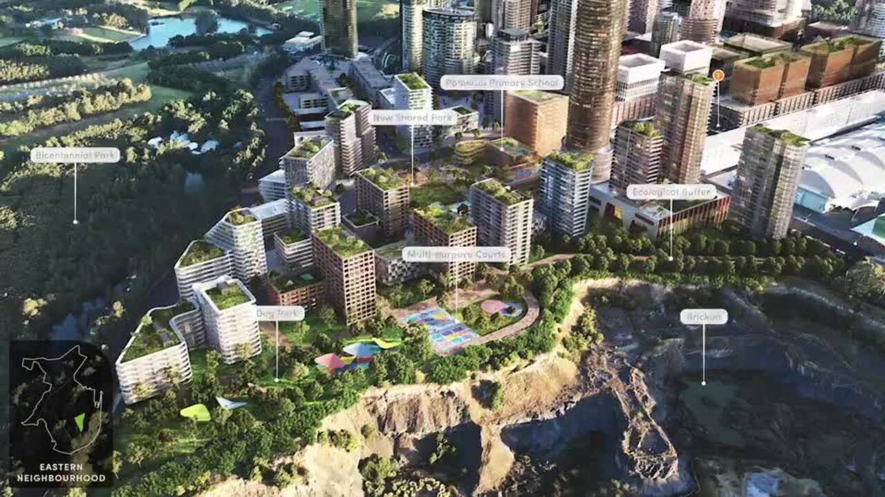 Incredible Sydney Olympic Park master plan