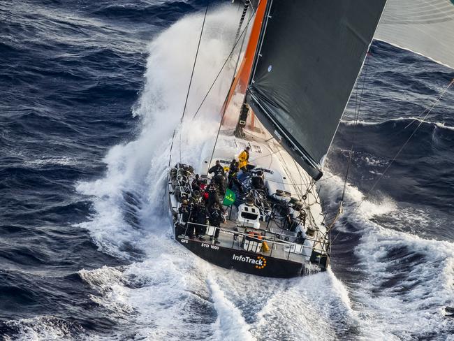 INFOTRACK, Bow: IT1, Sail n: SYD1000, Owner: Christian Beck, State/Nation: NSW, Design: Juan K 100 Custom Picture: Rolex/Carlo Borlenghi