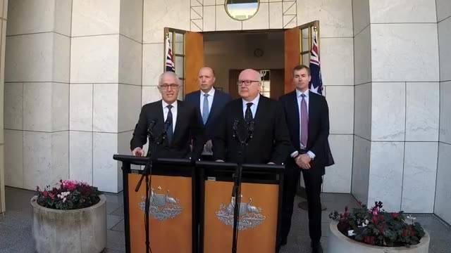 Turnbull Creates New Super Security Ministry to Tackle Terror. Credit - Malcolm Turnbull via Storyful