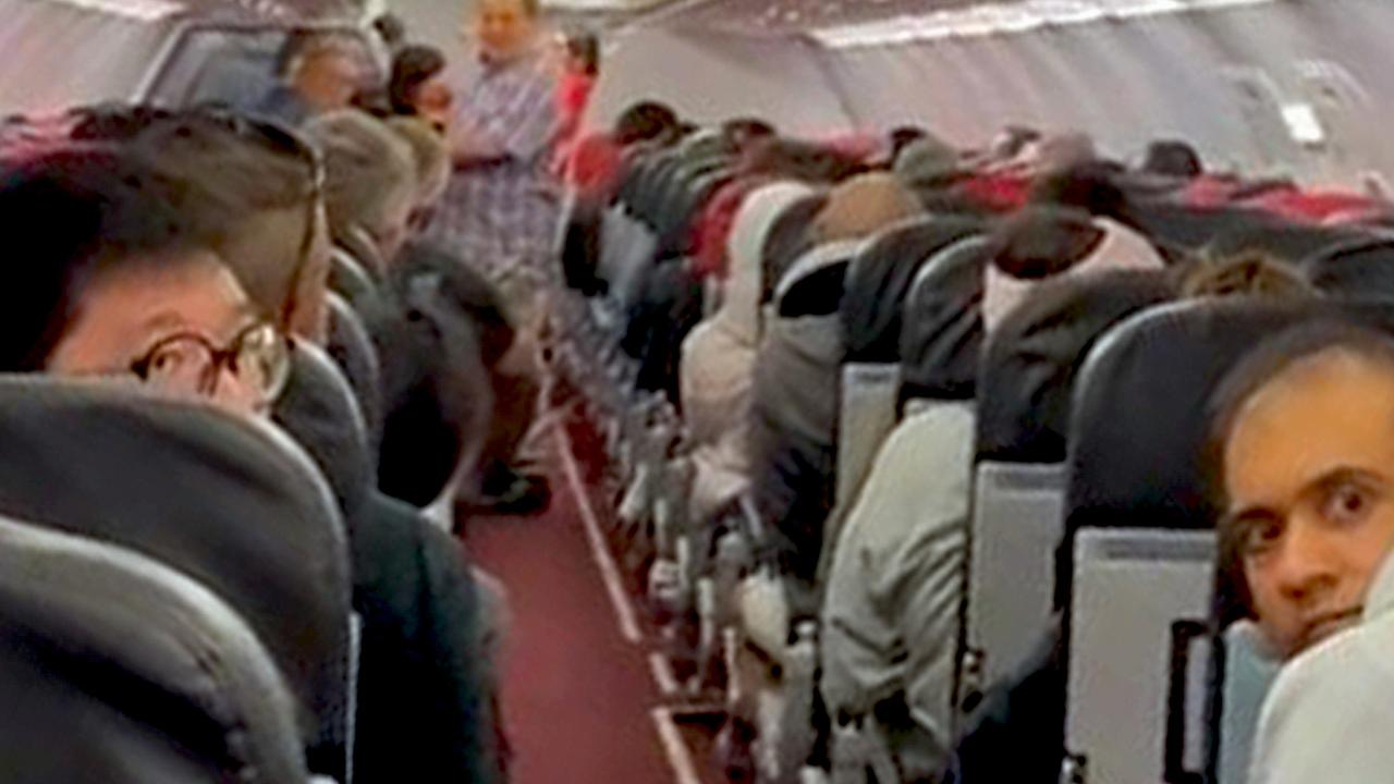 Woman’s horror after plane’s blackout