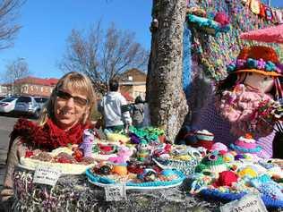 Artist Sue Dennis visited all 112 trees to judge the best in each category. Picture: Erin Smith