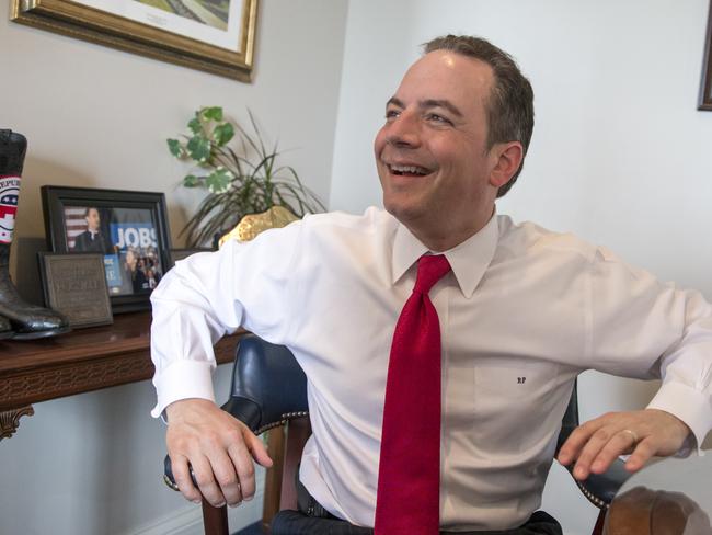 Republican National Committee chairman Reince Priebus. Picture: AP Photo/J. Scott Applewhite