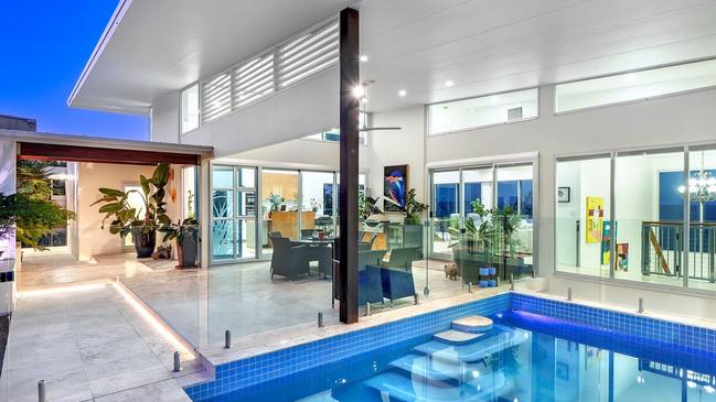 The home boasts a wrap around pool. Picture: realestate.com.au