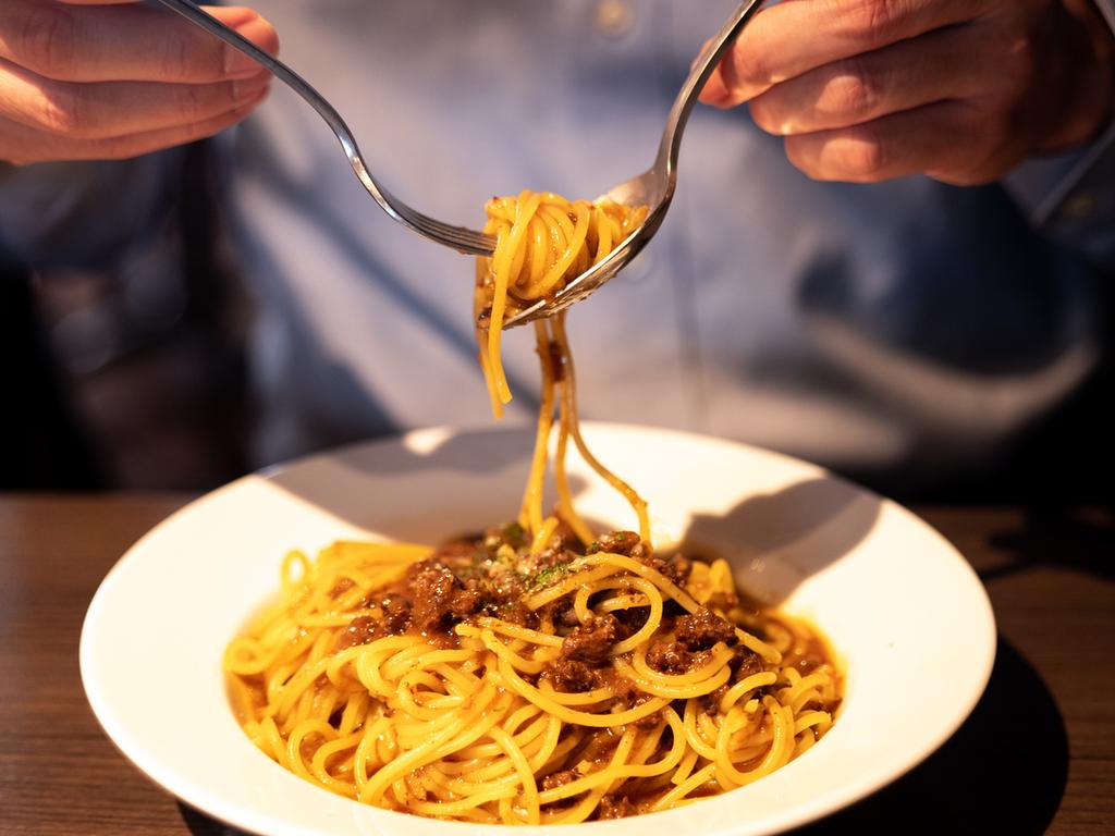 Most of us eat Bolognese with spaghetti, but the Italian-born restaurateur said this ‘doesn’t work’. Picture: Supplied
