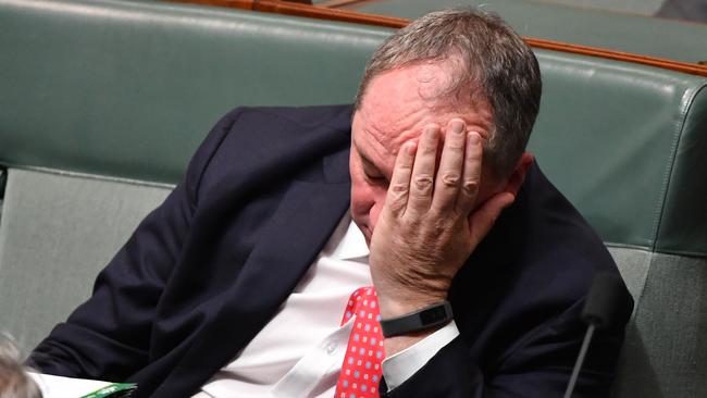 Barnaby Joyce is set to take some personal leave. (Pic: Mick Tsikas)