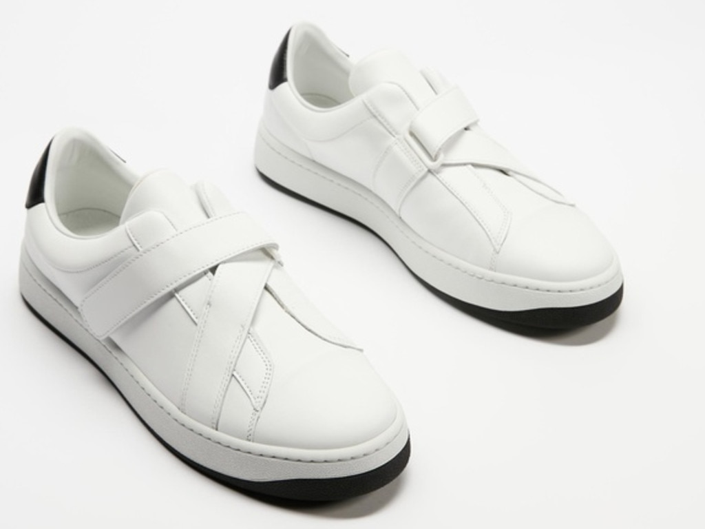 We love the design of these simple sneakers.