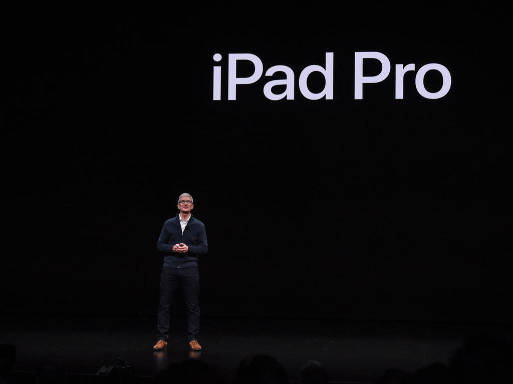 Apple has sold 400 million iPads worldwide. Picture: Getty Images/AFP