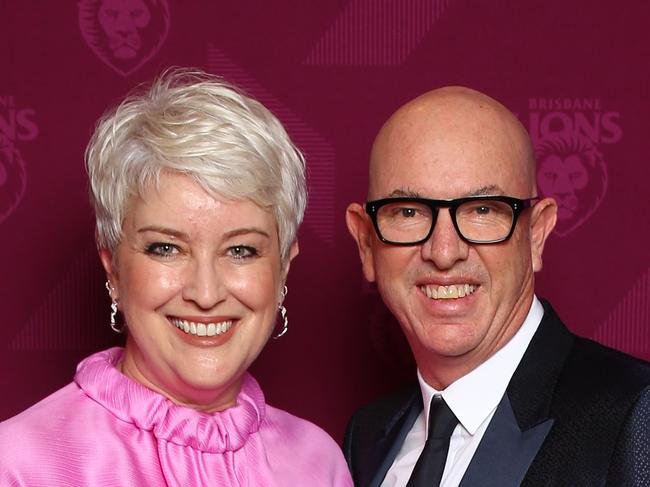 AFLW W awards for the Brisbane Lions players at the Gabba - Cathie Reid and Stuart Giles Brisbane Monday 27th November 2023 Picture David Clark