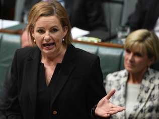 Minister for Health Sussan Ley during Question Time at Parliament House in Canberra on Monday, Feb. 29, 2016. (AAP Image/Mick Tsikas). Picture: MICK TSIKAS