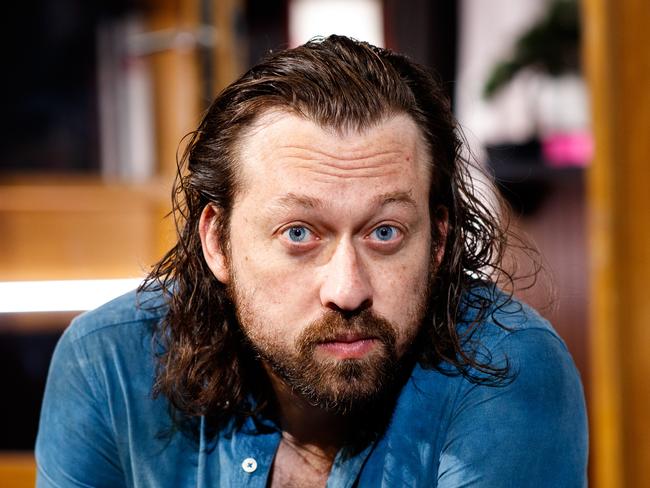 Simon Stone on the set of Innocence at the Adelaide Festival Centre. Simon is bringing his acclaimed production of the opera, Innocence to the Adelaide Festival, ahead of its season at the Met in New York. Picture Matt Turner.