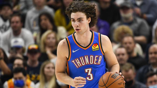 Josh Giddey has been a revelation in the NBA for the Oklahoma City Thunder.