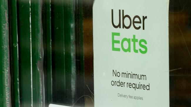 UberEats says it is investigating. Picture: NCA NewsWire / Andrew Henshaw