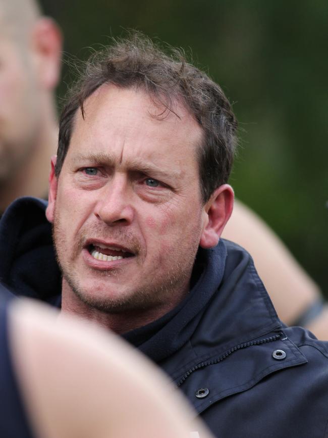 New Aldinga coach Trevor Mitton is looking to turn the Sharks’ fortunes. Picture: Stephen Laffer