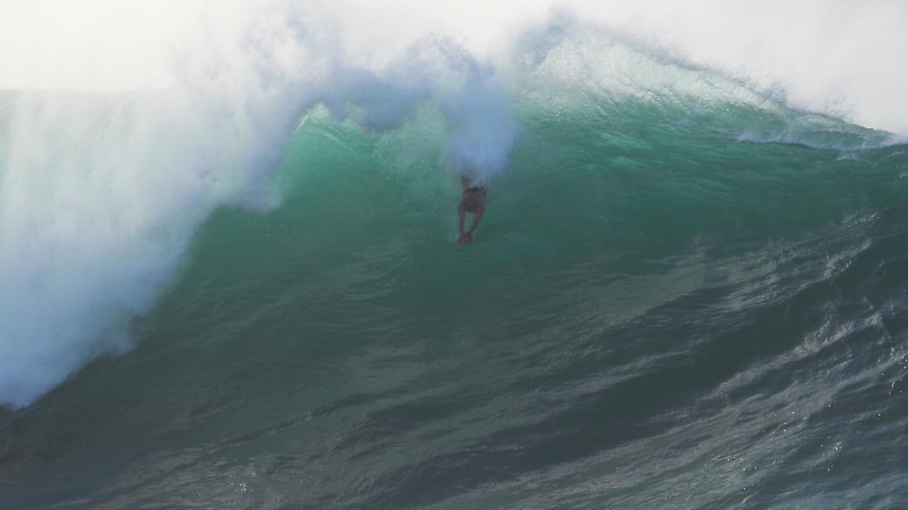 Sydney weather: Big wave surfers enjoy huge swell off the city's