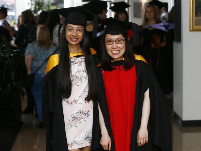 UTAS (University of Tasmania) held it's graduation ceremony at Hotel Grand Chancellor this afternoon. Picture: MATT THOMPSON