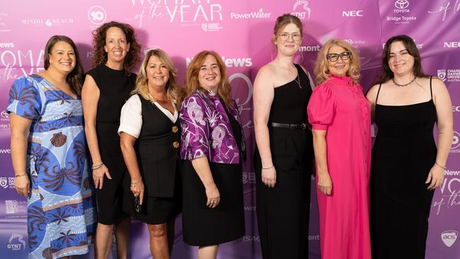 GTNT group at the 2025 NT News Woman of the Year Awards on May 9. Picture: Georgia Politis