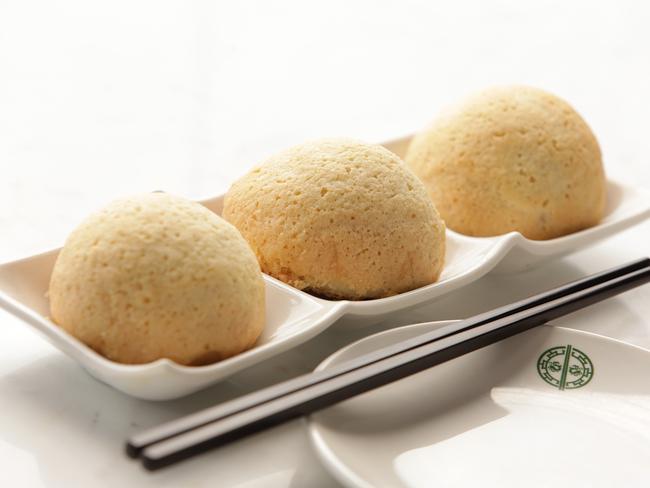 Not exactly a dumpling but the sweet pork bun is filled with a sweet BBQ pork centre. Picture: Supplied