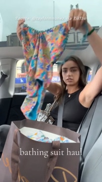 US TikTok Star Taylor Nunez Shops at Bydee