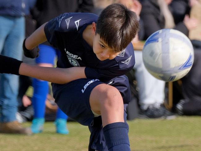 Country Soccer Championships  in Geelong.U/12 boys Geelong v Ballarat Picture: Mark Wilson