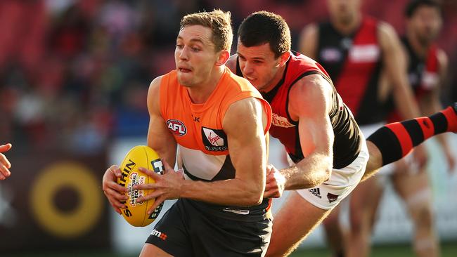 Smith in action for GWS in 2015. Picture: Phil Hillyard