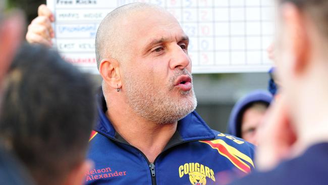 East Keilor coach Pat Christofi. Picture: Jamie Morey