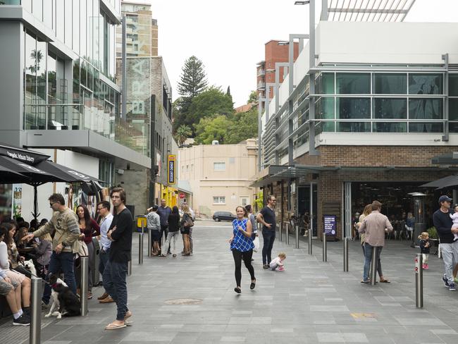 The Kiaora Lane precinct was developed through a $110 million joint venture between Woollahra Council and Woolworths.