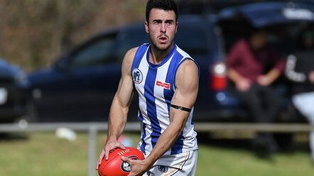 Jack Bianchin in action for Macleod. Picture: Nathan William Media