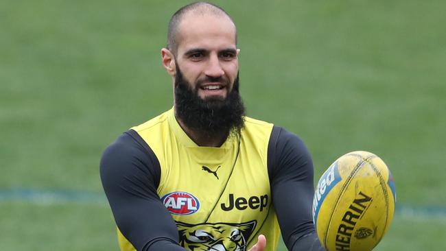 Bachar Houli has a dream run in the last four weeks, playing at his preferred ground — the MCG. Picture: AAP Image/David Crosling.