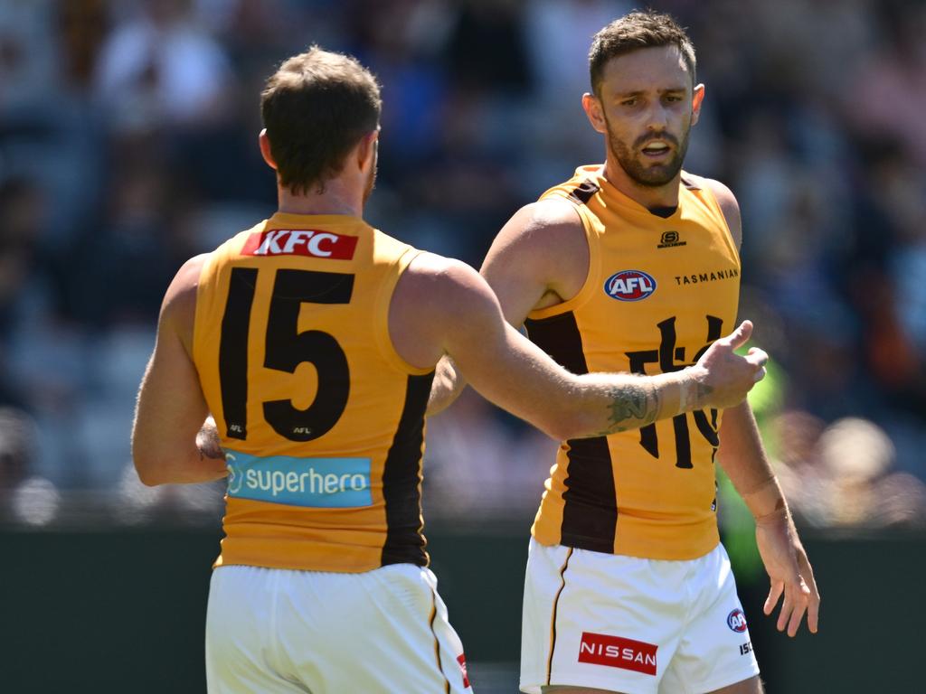 Hawthorn are aiming to finish in the top four this year. Picture: Getty Images