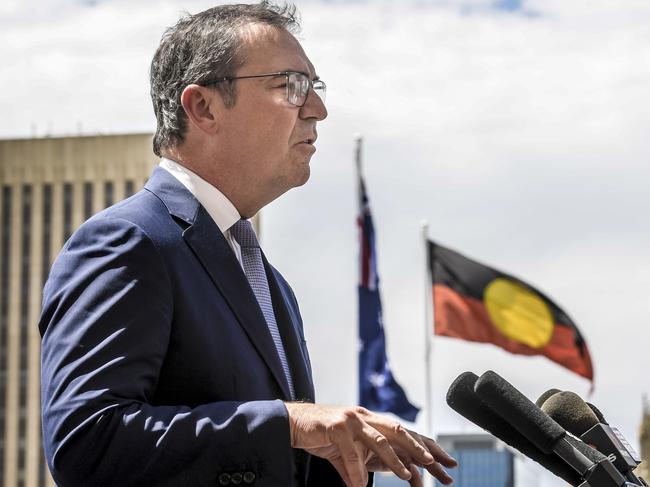 Premier Steven Marshall. Picture: Roy Van Der Vegt