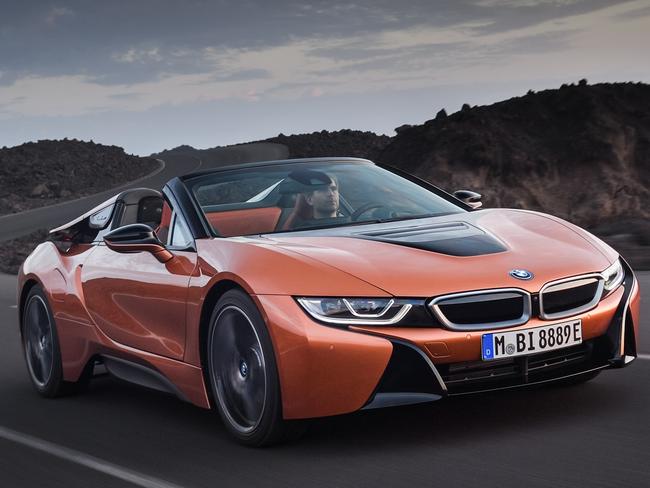 EMBARGOED - do not use until 4.25am Thursday November 30. Photos of the new BMW i8 coupe