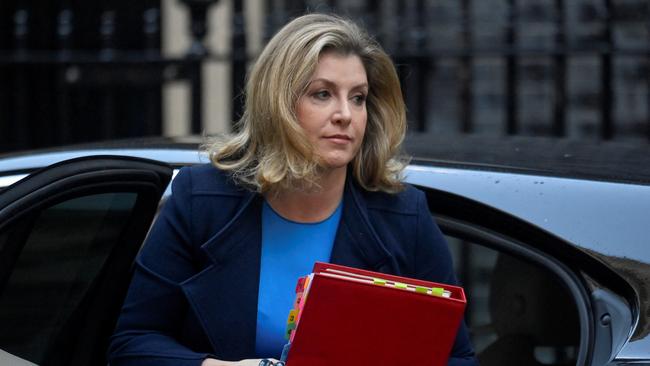 the political psychodrama between Rishi Sunak and Boris Johnson could potentially play into the hands of Penny Mordaunt. Picture: Reuters