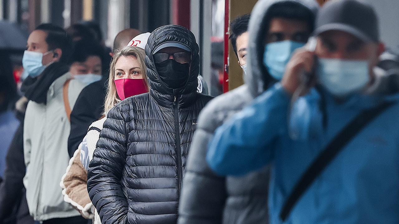 Mandating masks changed the course of Victoria’s deadly second wave overnight, research has revealed. Picture: NCA NewsWire / Ian Currie