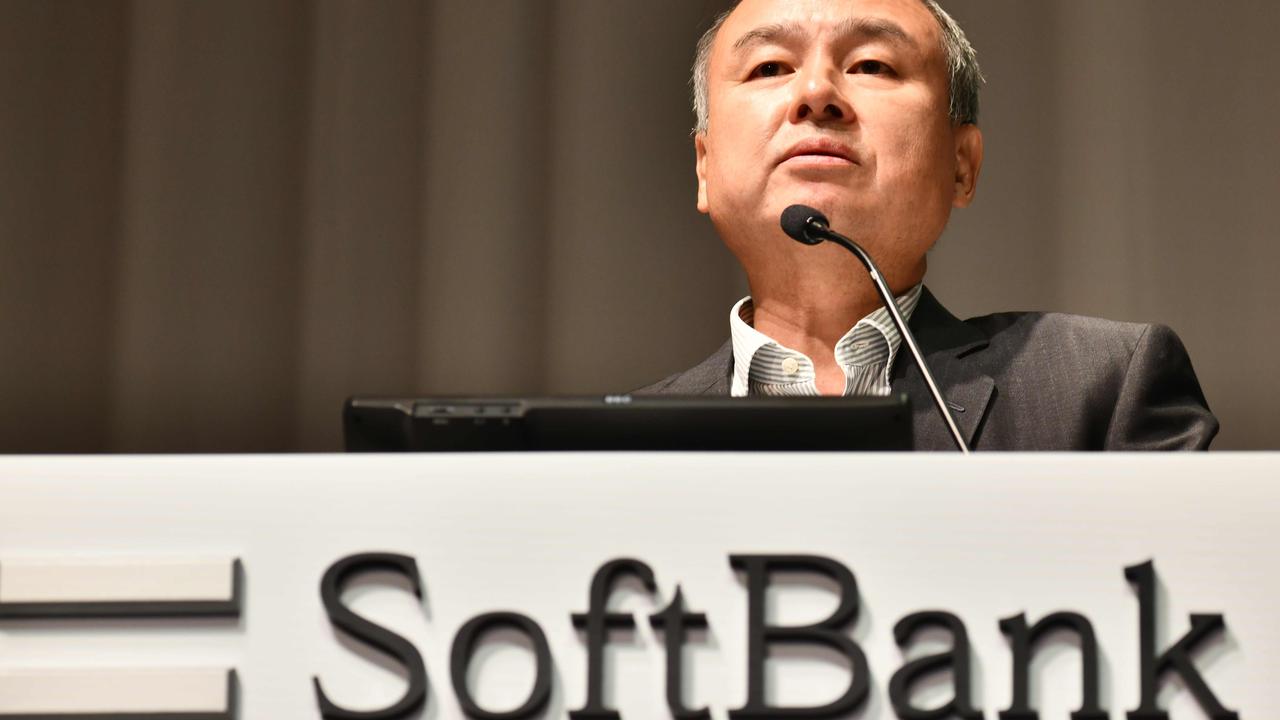 WeWork is now under the control of Japanese firm SoftBank and its CEO Masayoshi Son. Picture: Toshifumi KITAMURA / AFP.